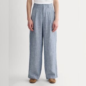 EVERLANE THE LINEN WAY-HIGH® DRAPE PANT SIZE 4